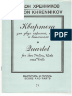 Khrnikov cuarteto 1 (score)