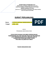 Draft Kontrak Fssidrip Penunjang Ikn Prov Kalimantan Timur