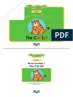 The Cat Sat: Word Families 1