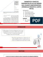 Diagnóstico A Través de Radiografías de Aleta de Mordida en El Paciente Odontopediátrico. Aprendizaje Mediante El Campus Virtual