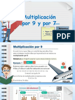 20. Multiplicación Por 9 y Por 7 (Pág. 113)