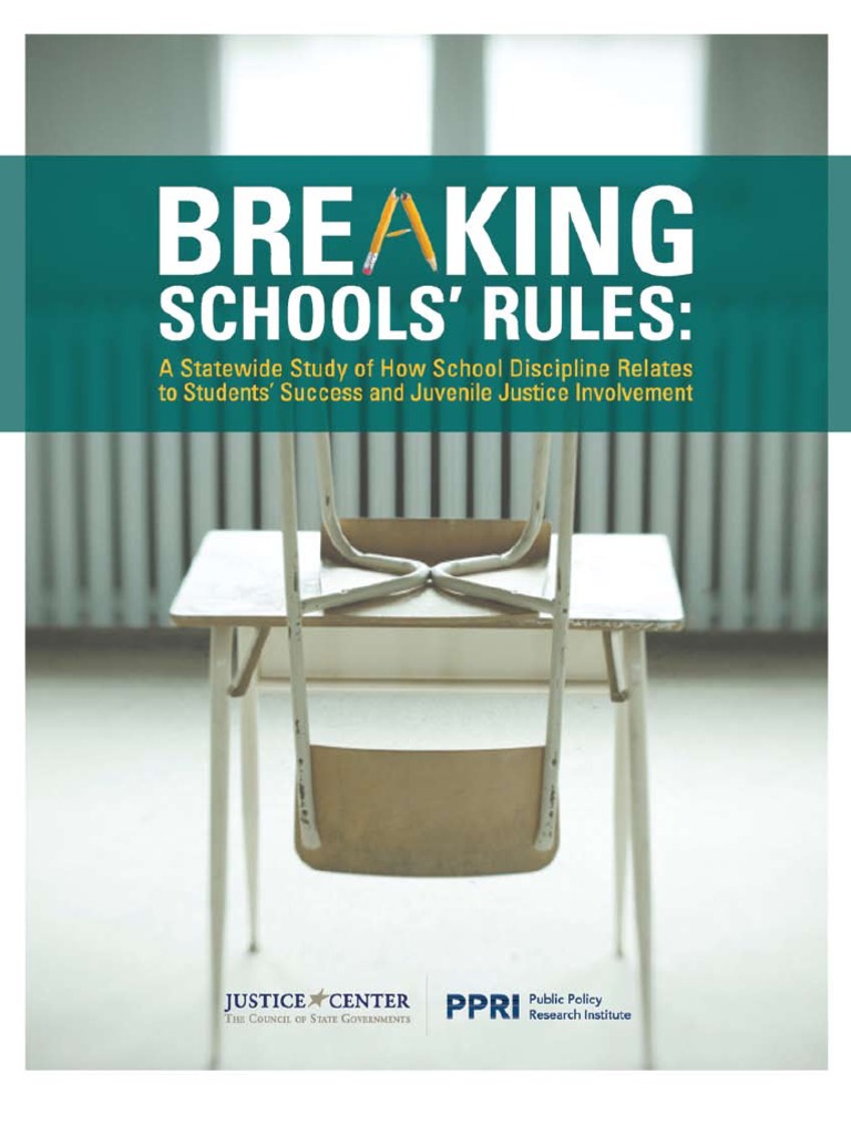 Breaking School Rules | PDF | Juvenile Delinquency | Justice
