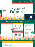 My Set of Flashcards · SlidesMania