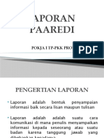 Materi Bimtek Laporan Paaredi