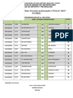 2 Programacion de Encuentros Futbol