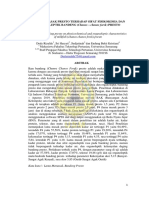 Long Time of Cooking Presto On Physicochemical and Organoleptic Characteristics of Milkfish (Chanos Chanos Forsk) Presto