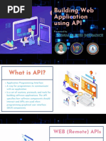 Building Web Application Using API