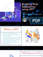 Building Web Application Using API
