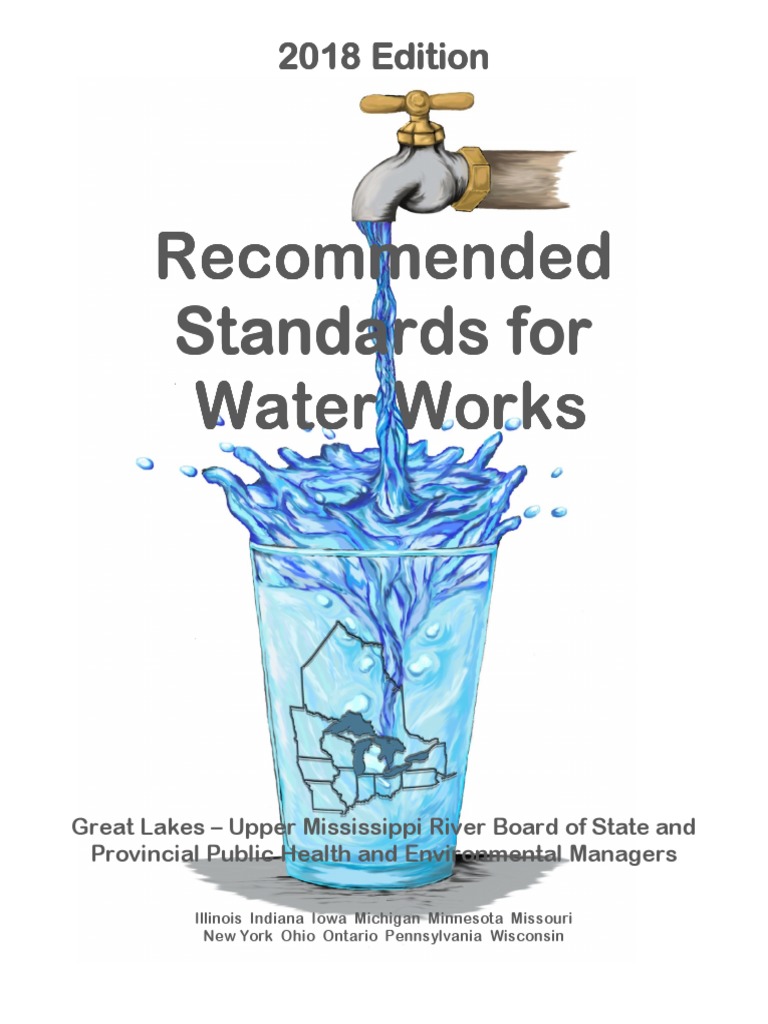 Design Standard Water PDF Water Purification Chemistry