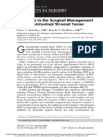 Surgical Management of GISTomas