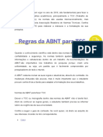 Regras Da ABNT para TCC 2019 As Principais Normas (ATUALIZADAS)