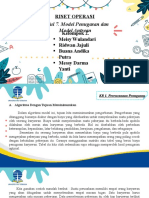 Kl. 2 Modul 7 Riset Operasi