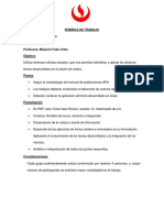 Rúbrica de Trabajo Curso: FP28-Economía Programa: EPE Profesora: Marjorie Frias Ureta Objetivo