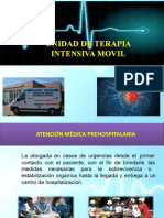Unidad de terapia intensiva móvil: atención médica prehospitalaria