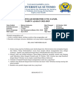 Elektro-Uts Bahasa Indonesia Reg CK Cs Ganjil 2022-2023