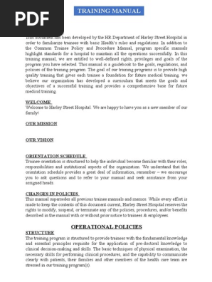 Training Manual