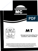 Management Consulting Club Casebook 2017-18 Edition