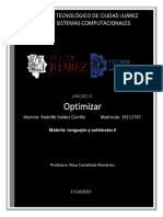 Tarea Optimizar