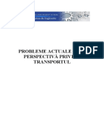 Probleme Actuale Si de Perspectiva Privind Transportul