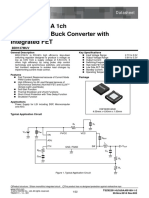 2.7V To 5.5V, 4A 1ch Synchronous Buck Converter With Integrated FET