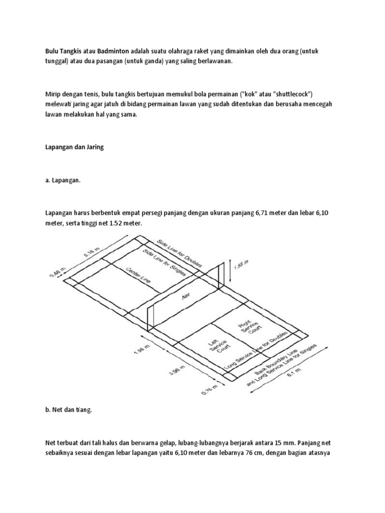 Makalah Badminton | PDF