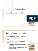 Writing Research Papers in 7 Steps