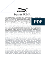 Sejarah PUMA