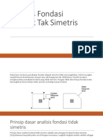 03 - Analisis Fondasi Telapak Tak Simetris