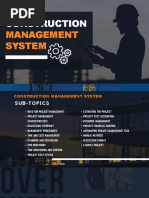 Construction Management System