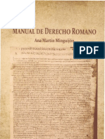 Manual de Derecho Romano 2022