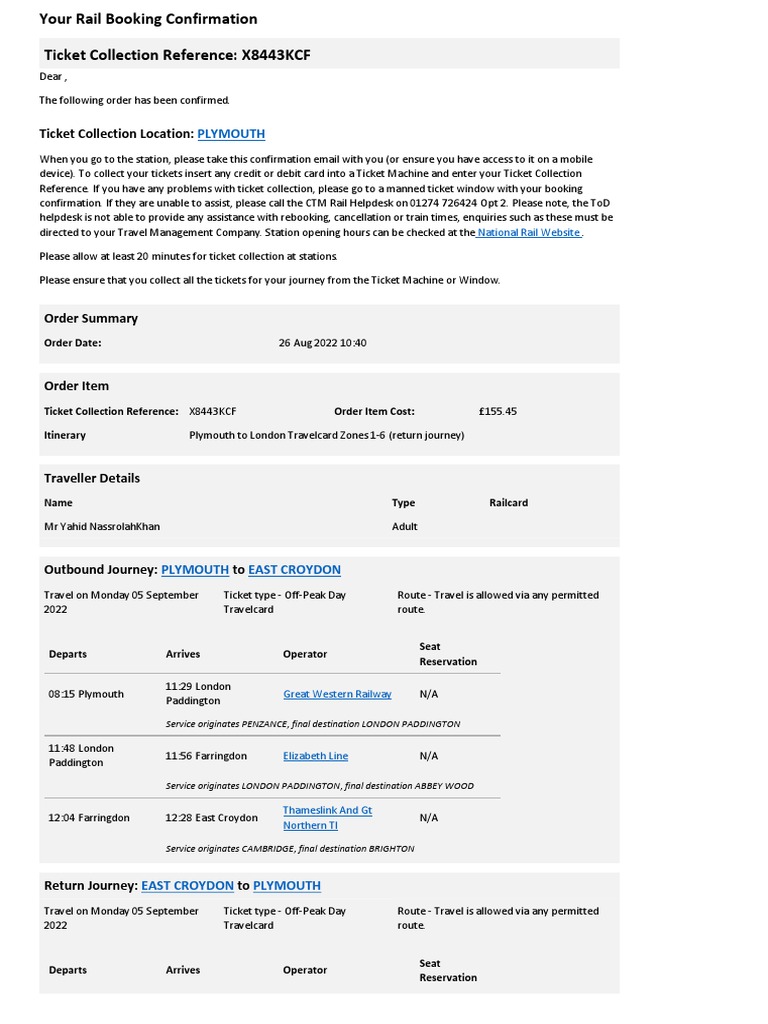 Asm7264455 Lunar House Itineary PDF Rail Transport Transport