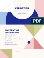 Validation Presentation