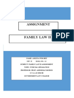 Familly Law - Assignment