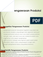 Pengawasan Produksi