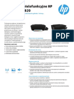 Broszura Produktowa Deskjet GT 5820 Aio Printer Deskjet GT 5820 Aio Printer 20180301161152