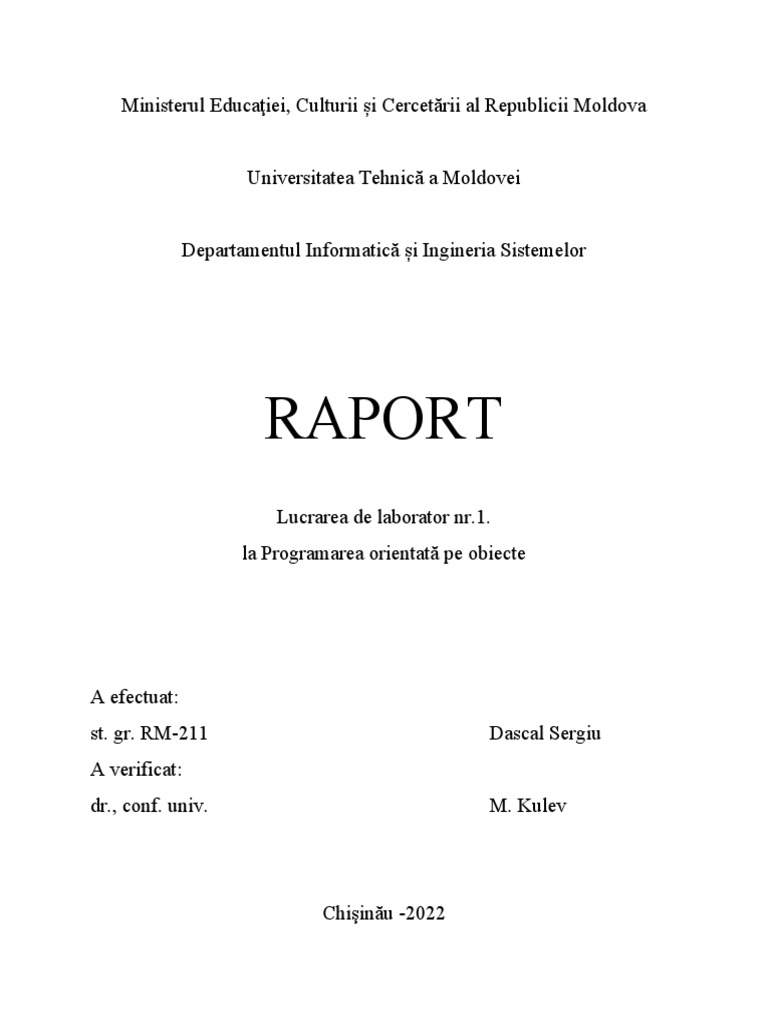POO - Lab 3 | PDF