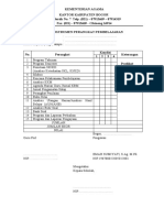 Instrumen Monitoring Gpai Semester 1 Tahun Pelajaran 2022 - 2023