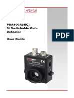 PDA100A Manual