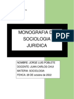 Monografia de Sociologia SOCIOLOGIA JURIDICA