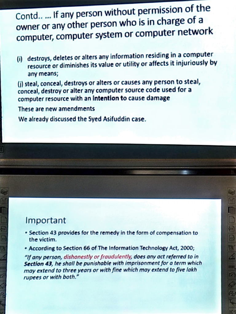 IT Act Section 43 Violation Case Dismissed Due to Lack of Evidence