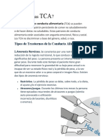 ¿Qué Son Las ?: Tipos de Trastornos de La Conducta Alimentaria