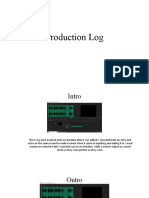 Production Log
