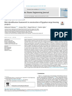 Risk Identification Framework in Construction of Egy - 2021 - Ain Shams Engineer