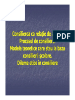 Curs 2 - Relatia de Consiliere