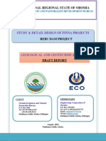 Rebu Dam Project Geological and Geotechnical Draft Report