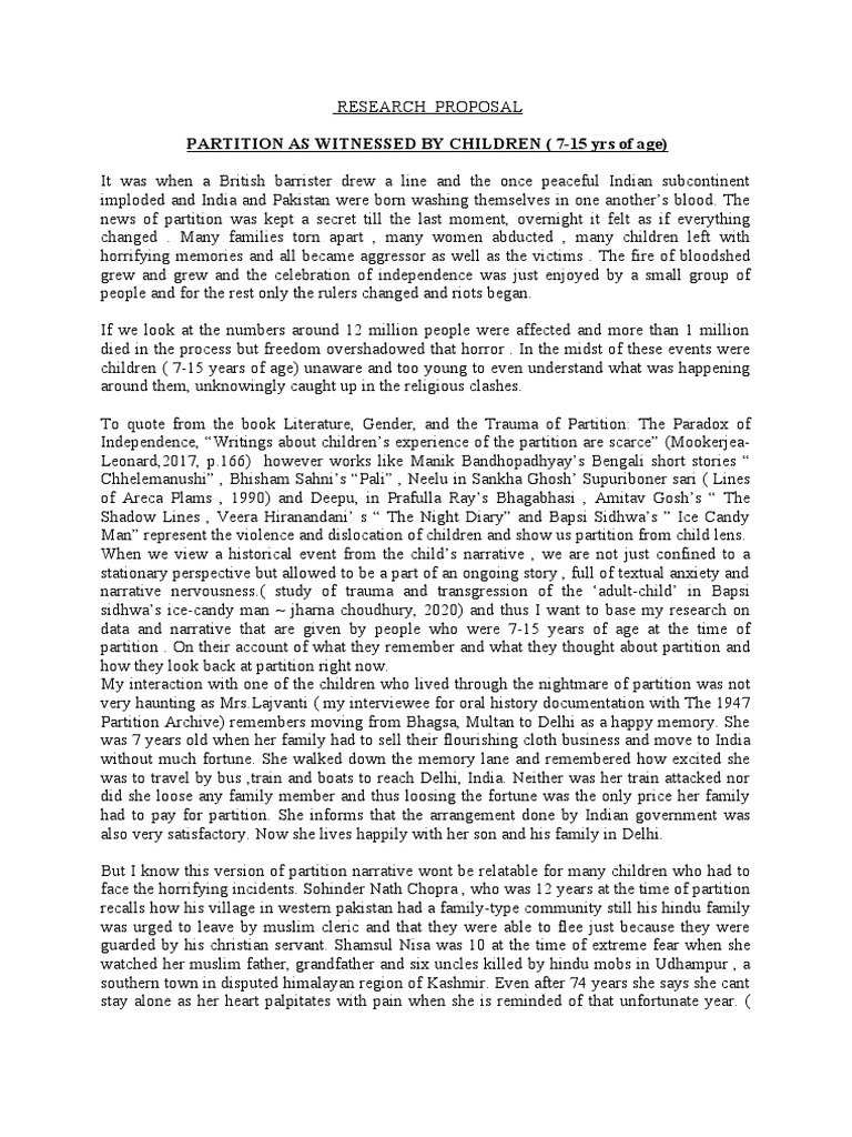 SAMPLE RESEARCH PROPOSAL PDF INDIA visual data 2