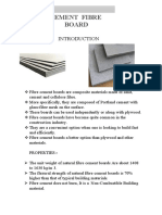 Cement Fibre Board