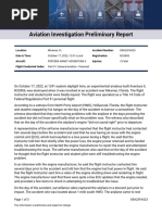 Plane Crash Report For Miramar Crash
