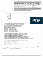 Avaliação de Recuperação - Matemática Ii 8 Ano