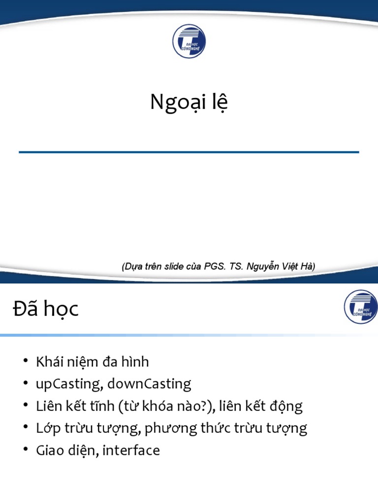 8 - Exceptions | PDF